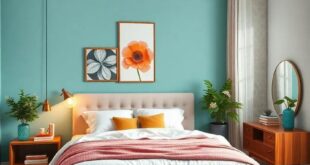 25 Inspiring Ideas for a Retro Bedroom with a Fresh Modern Color Palette