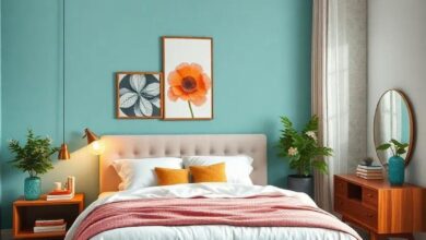 25 Inspiring Ideas for a Retro Bedroom with a Fresh Modern Color Palette