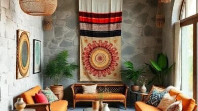 Embrace Eclecticism: Crafting a Boho Haven with Layered Textiles