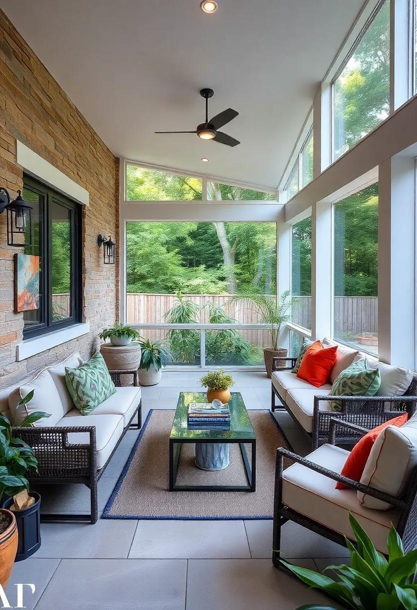 Embracing Nature: The Allure of Contemporary Outdoor Screened Porches