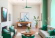 29 Inspiring Ideas for Bold Emerald Green and White Coastal Decor