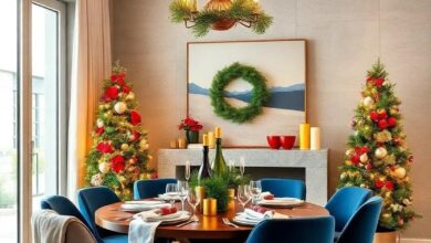 27 Festive Christmas Dining Room Decoration Ideas to Illuminate Your Holiday Gatherings