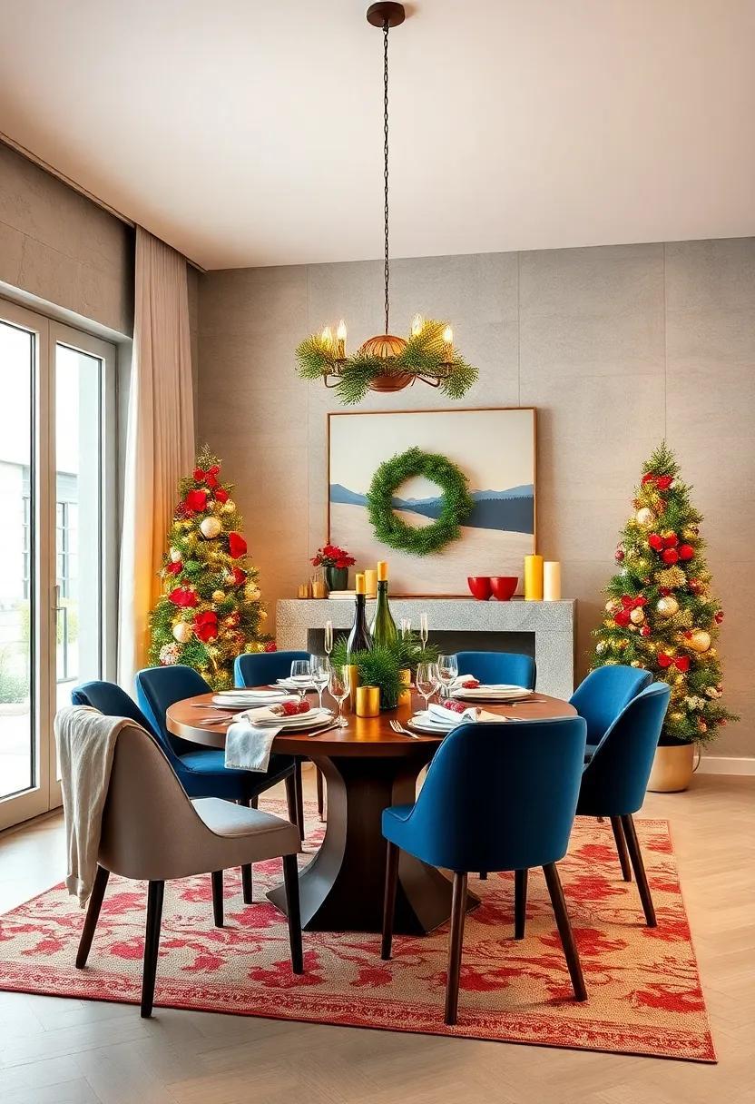 27 Festive Christmas Dining Room Decoration Ideas to Illuminate Your Holiday Gatherings
