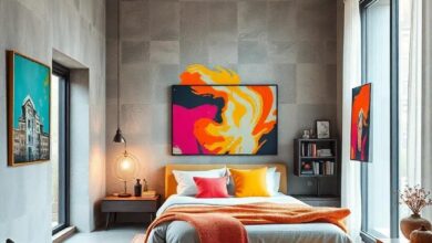 Vibrant Dreams: Transform Your Space with a Pop-Art Inspired Bedroom