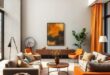 29 Stunning Ways To Incorporate Muted Amber And Gray Accents In Modern Interiors