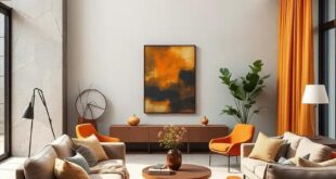 29 Stunning Ways To Incorporate Muted Amber And Gray Accents In Modern Interiors