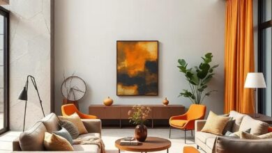 29 Stunning Ways To Incorporate Muted Amber And Gray Accents In Modern Interiors