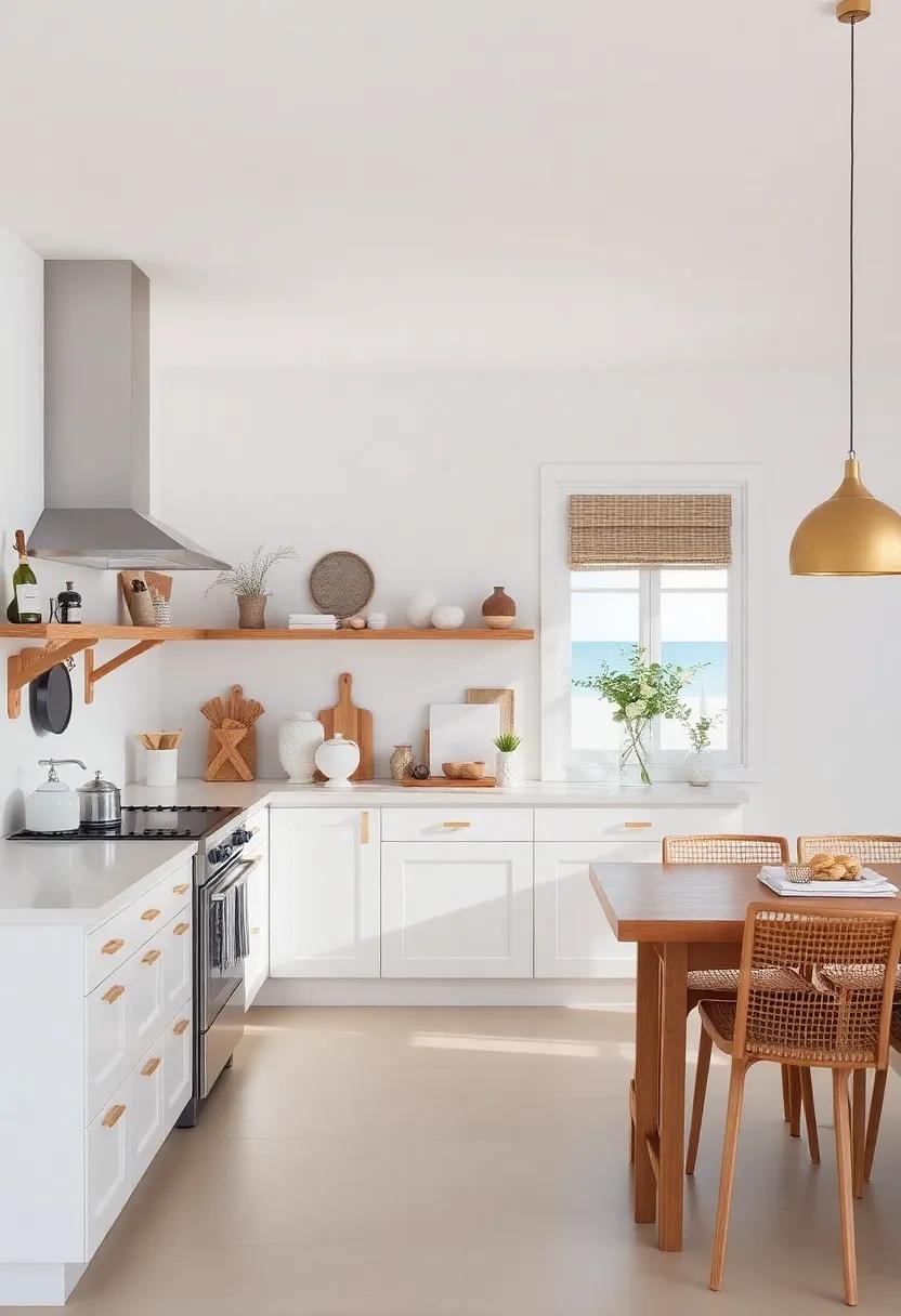 Charming Beachside Havens with Nautical Elements and ‍Relaxed Vibes