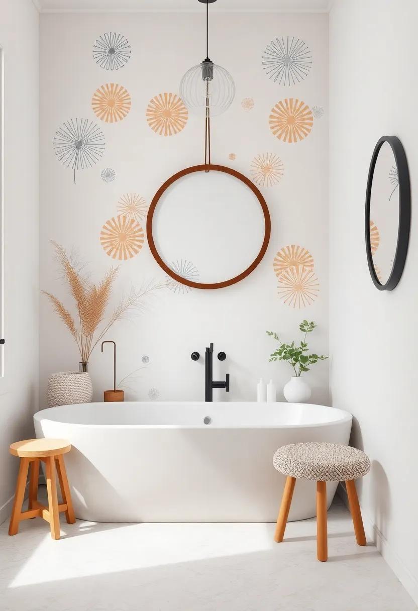 Artistic Wall decals or​ Stickers‌ - Use removable wall decals to add⁣ patterns or motifs‍ that can easily be‌ changed out for a fresh update without ⁣commitment