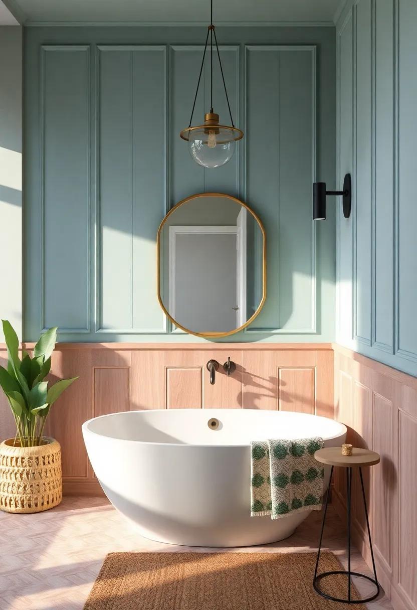 Artistic Paneling ‌- Use paneling ​in potential⁤ eye-catching colors or​ patterns for ⁢a distinctive ​look ​that ​combines sophistication with ‍artistry