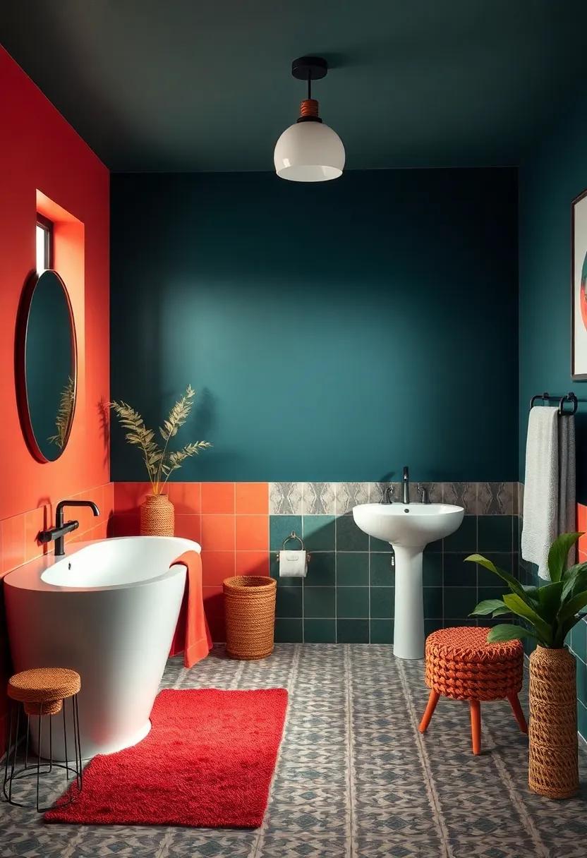 Eclectic Color Palettes - Don’t ‌shy away from combining palettes that ⁤feature contrasting colors; explore bold contrasts while ​maintaining balance ​through⁢ accent pieces