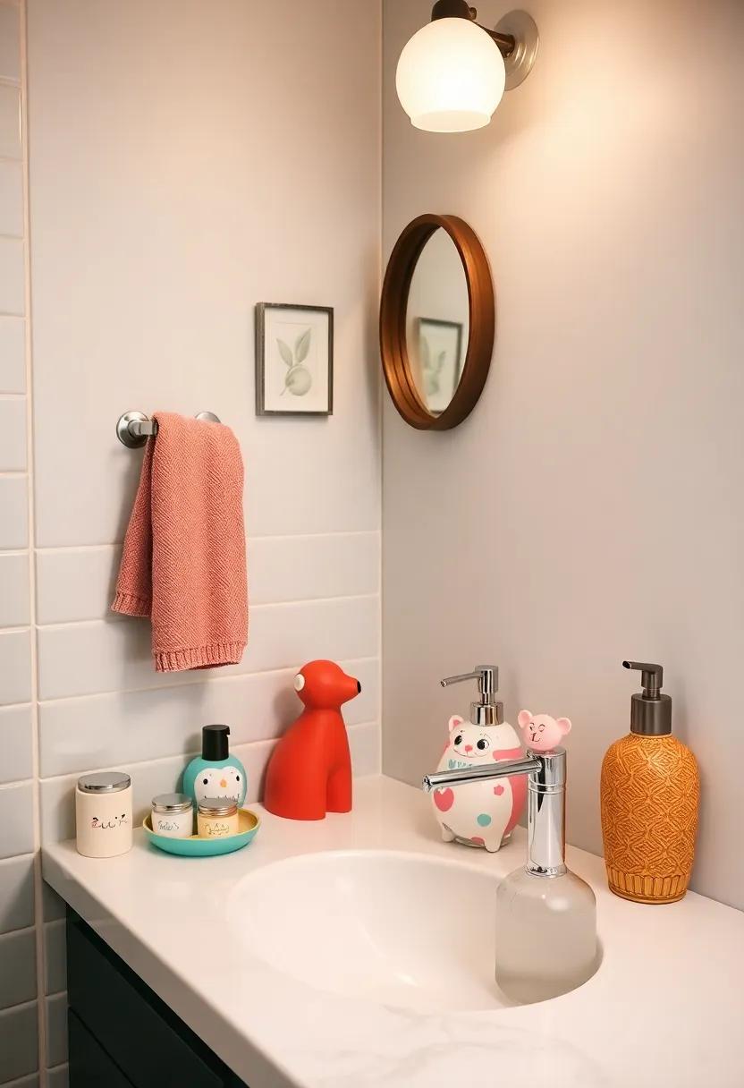 Whimsical Bath Accessories​ - Seek ⁤out quirky items like animal-shaped soap dispensers or colorful ⁤toothbrush holders⁣ that reflect⁢ both functionality and whimsy