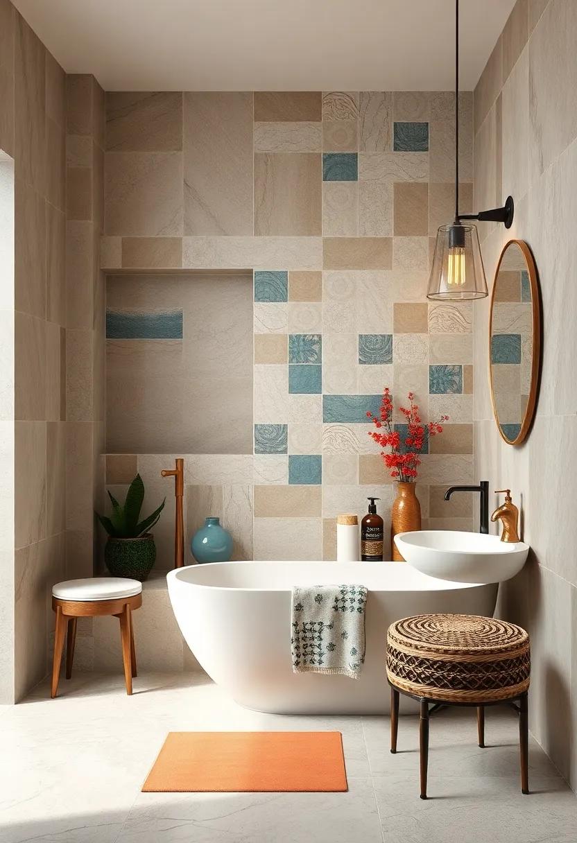 creative⁢ nooks:‌ Tile little nooks ‌and alcoves‍ with bright ⁤colors or intriguing ‍patterns, ⁣adding personality and charm to unused corners