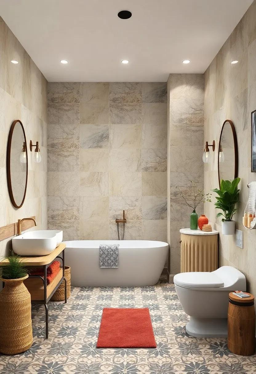 Vintage Patterns: Integrate patterned tiles that mimic⁢ traditional encaustic designs for a sophisticated look that infuses nostalgia into ⁢modern spaces