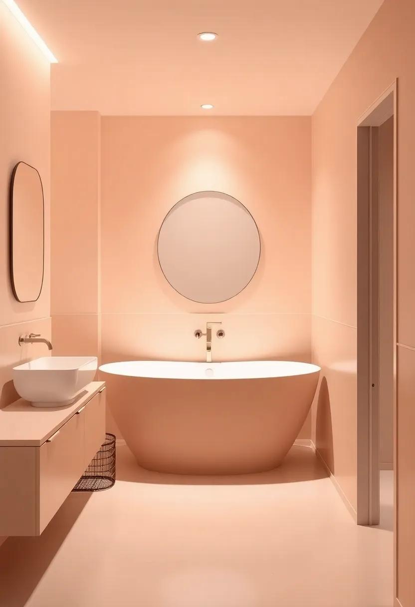 Focal Points: Using Color to draw Attention to special Bathroom Features