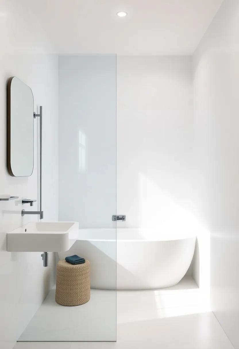 Illuminate ​Shower Areas Safely:‌ Opt ⁤for damp-rated fixtures ⁢in wet‌ areas like showers to ensure both​ safety ‌and‍ style, enhancing the overall lighting of the bathroom without compromising on ⁤looks