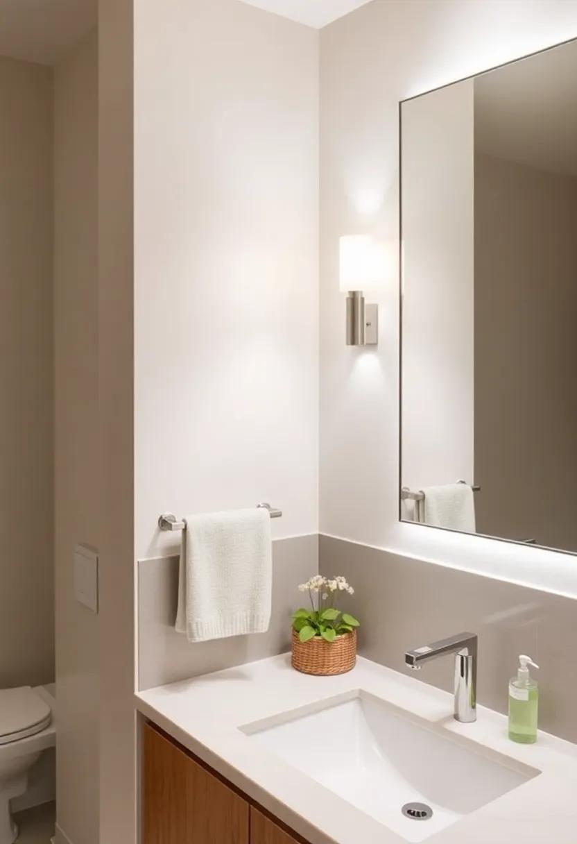 Opt for Sconces for Soft ‌Ambient‌ Lighting: ‌Strategically place wall sconces beside mirrors for balanced, flattering light that ​enhances your ​daily routine⁤ and adds a ‌decorative flair