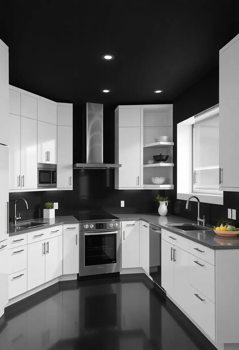 Navigating Personal Style: Reflecting Your Taste Through Black and White Kitchens
