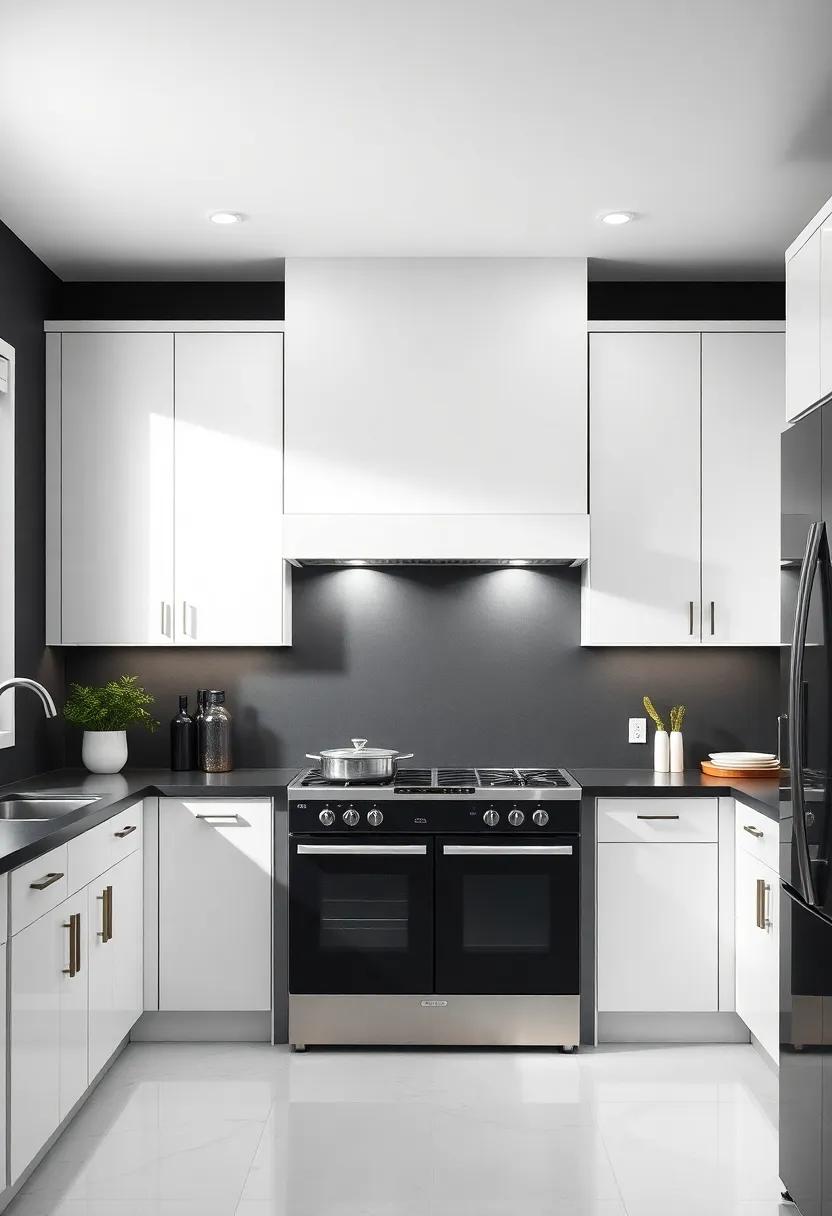 Mood Lighting: Harnessing Effects ⁢of Light in a Black​ and White kitchen Scheme