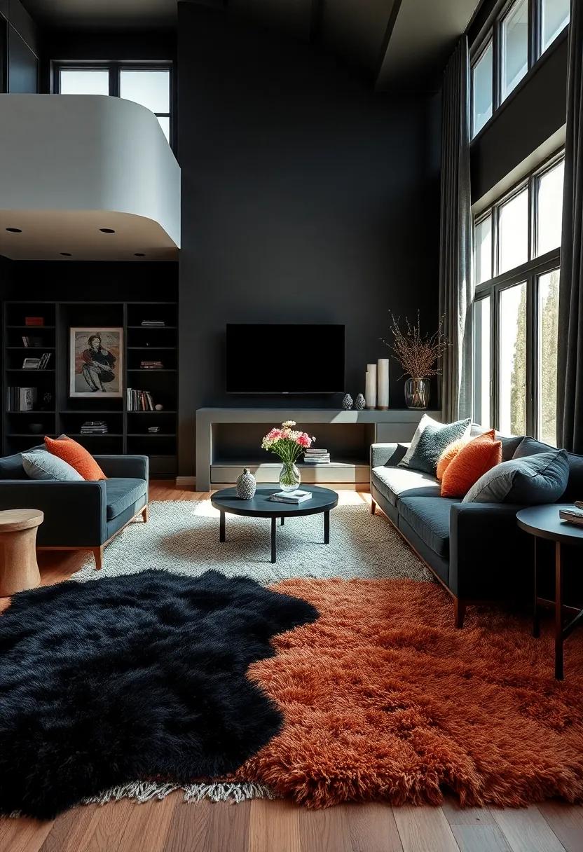 Cushions that Speak: Choosing the Right Accents for Black Interiors