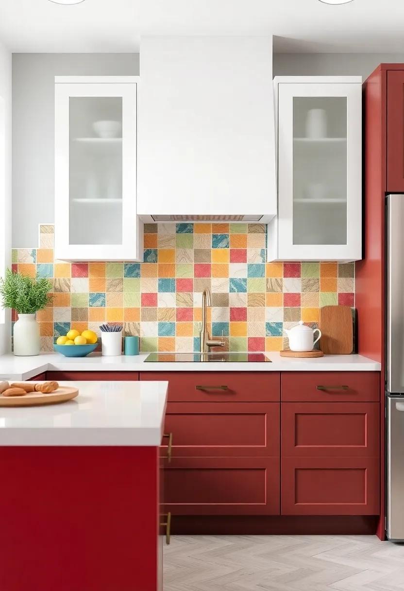Colorful ⁢Backsplash:⁢ Choose bold tiles or a unique mural for your backsplash to⁣ inject personality and make a ‍statement