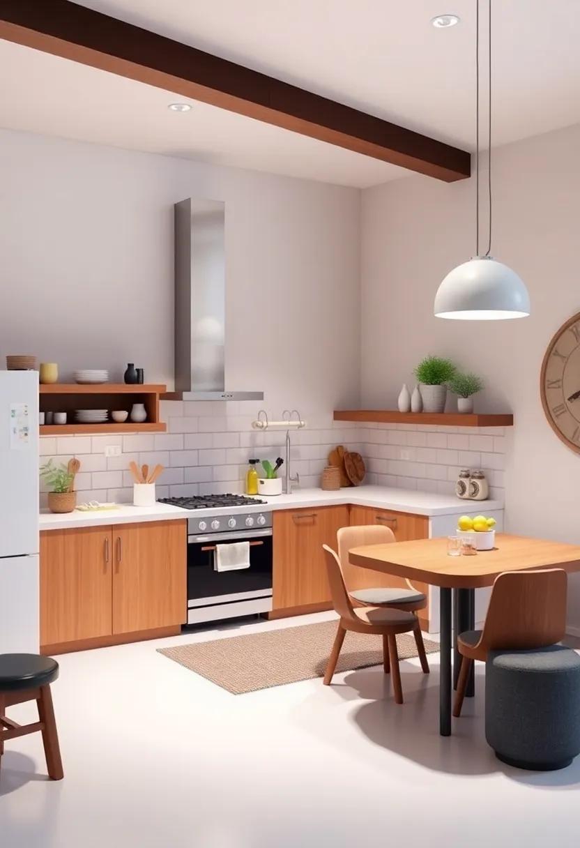 Modular Furniture: Use​ versatile, movable pieces that can adapt‍ to your kitchen⁣ layout and entertaining⁤ needs