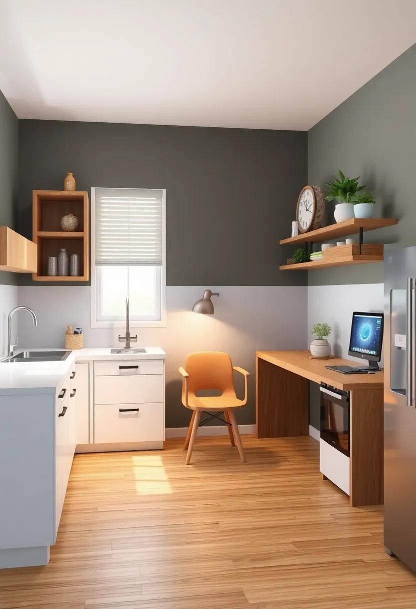 Multi-functional Space: Combine the kitchen with a small office area for practicality, making the most ⁤of‌ your virtual landscape