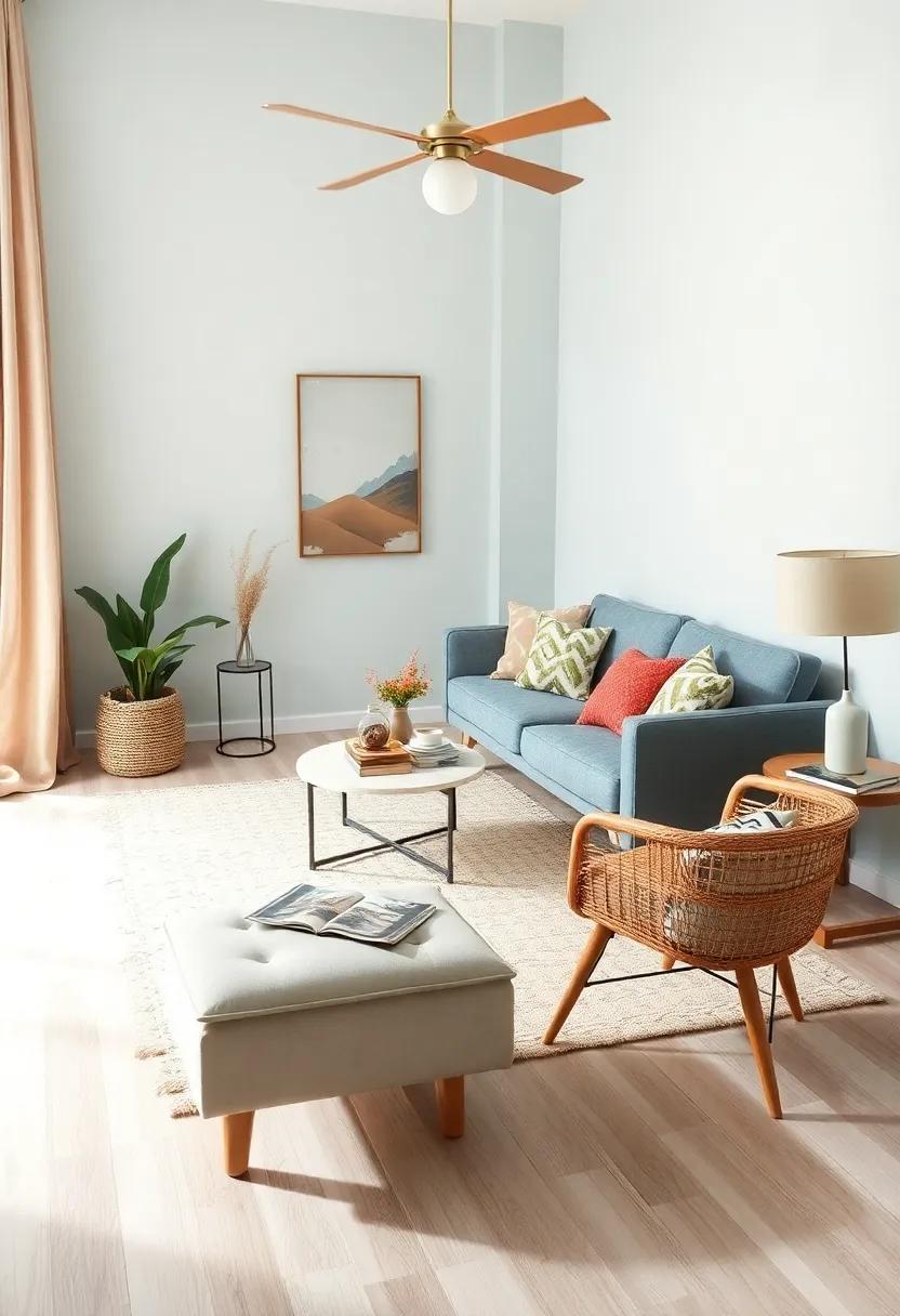 Experiment with furniture placement: Try ⁤unconventional arrangements to challenge the norm and create new focal points in your space