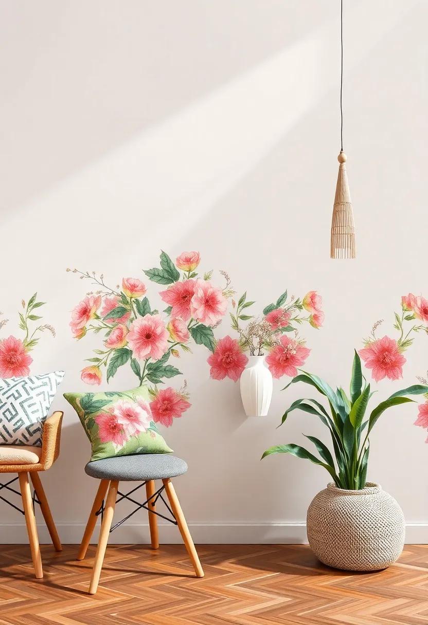 Mix patterns like a pro: Layering florals with geometric designs ⁣can create an⁤ interesting visual​ dialogue, inviting creativity⁤ into your environment