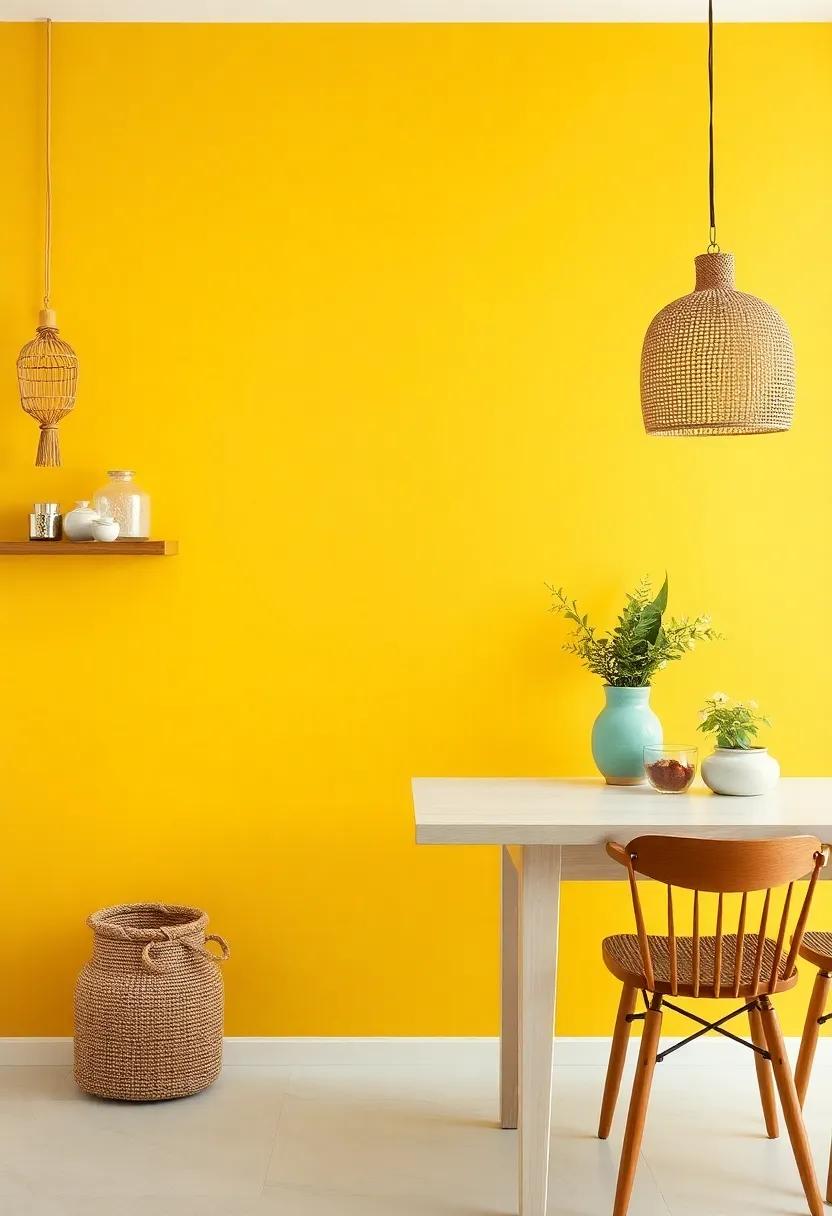 Accent‌ Walls: ‍bold Paint Choices or Unique Wallpapers to set⁤ the Mood