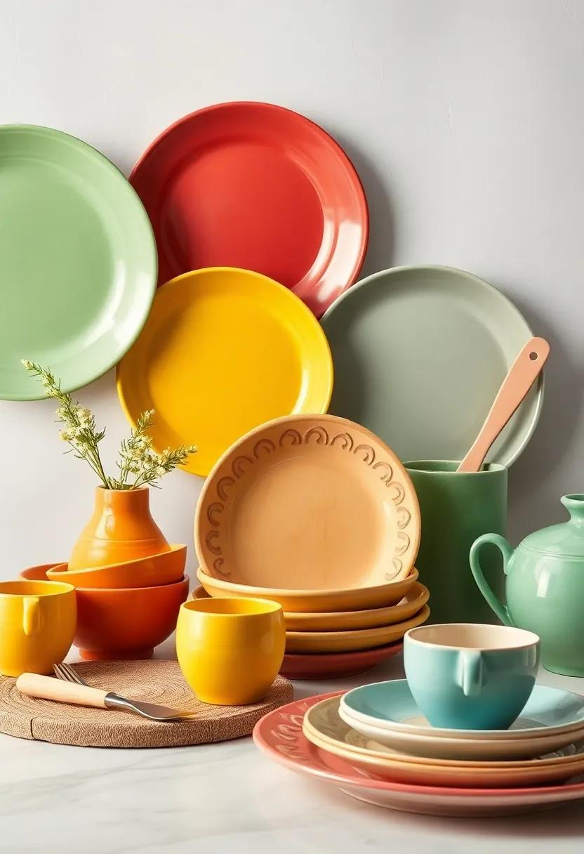 Quirky ‌and Colorful Dishware:​ Showcase ⁤Your Style with ‍Eclectic Tableware