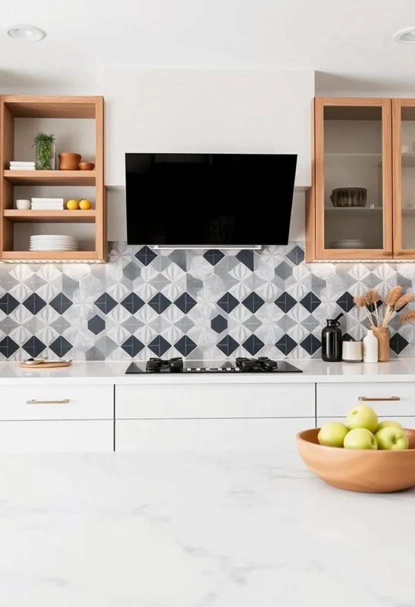 Statement⁤ Backsplashes:⁤ Exploring⁣ Artistic Tile Designs for a ⁣Kitchen Focal Point