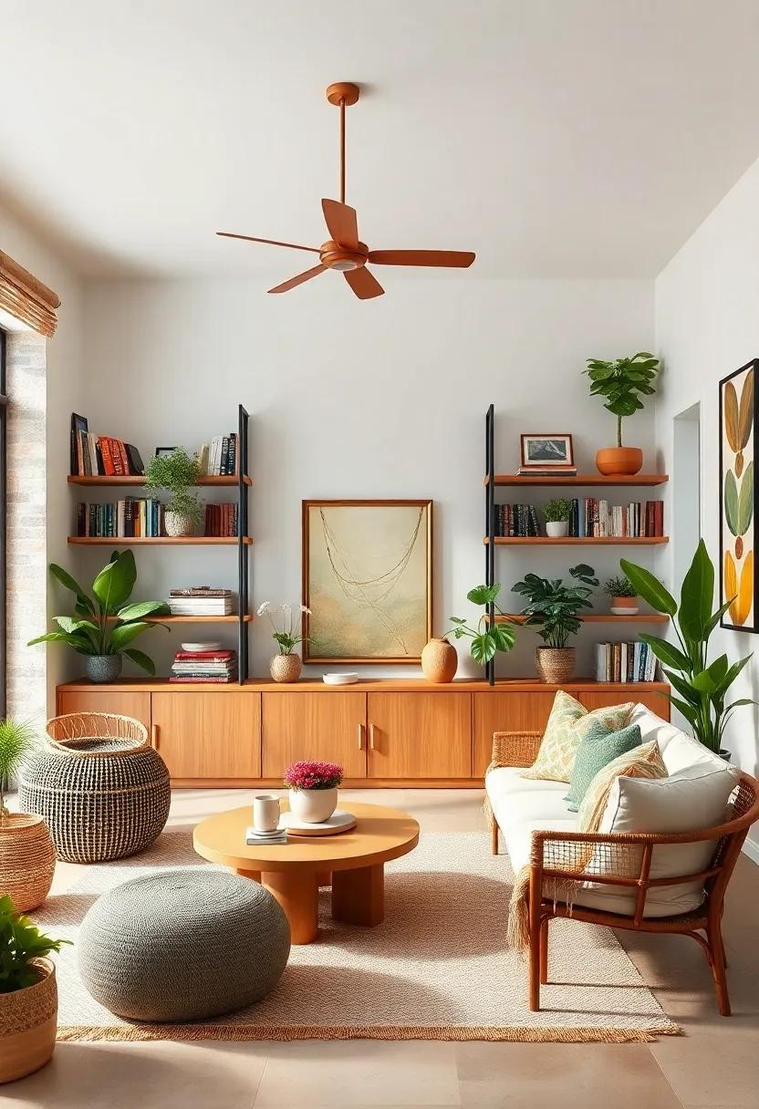 Implement⁢ open shelving⁤ to⁢ showcase your curated collection of books, plants, and art