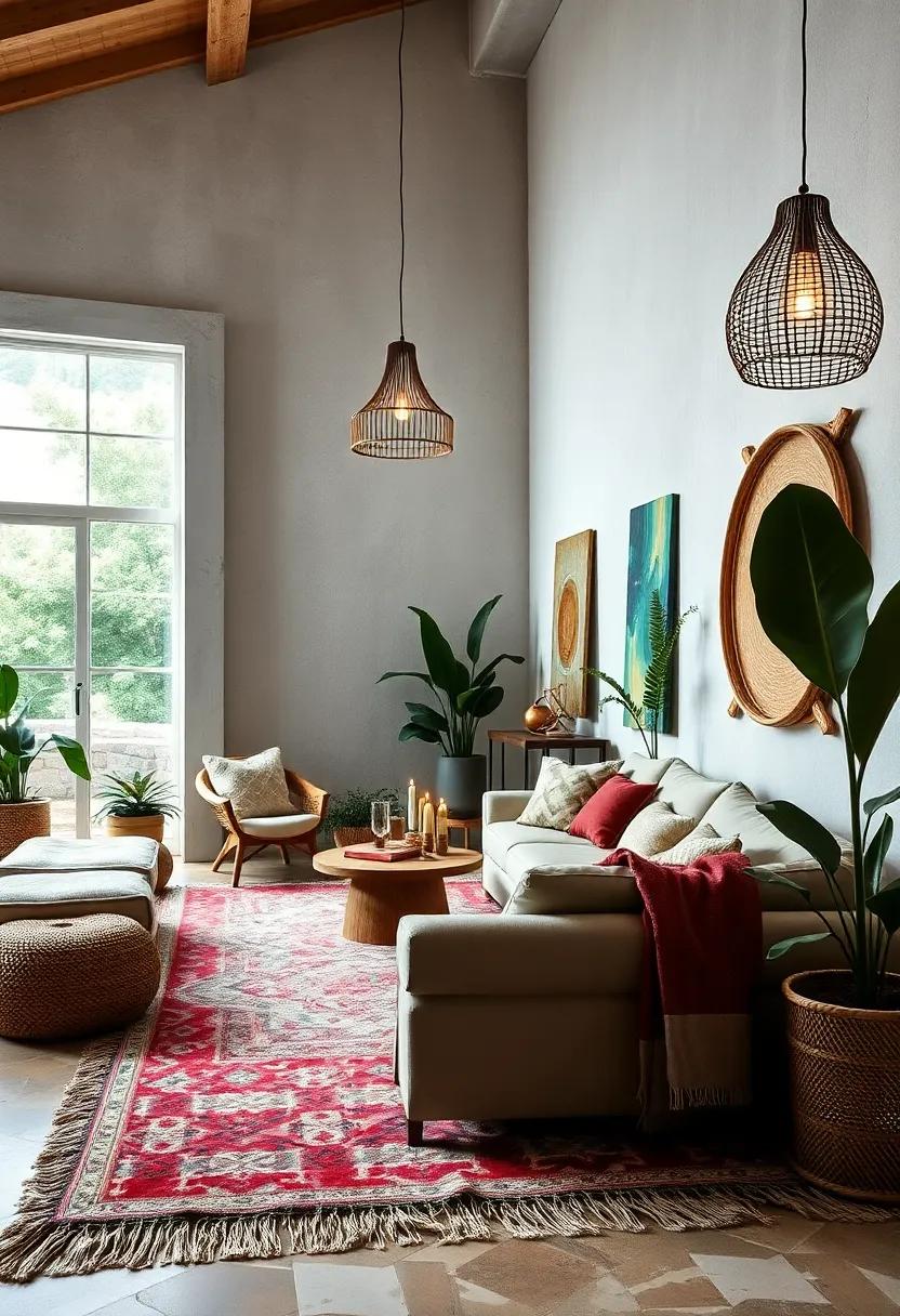 Layer textures through ⁤plush rugs, woven textiles, and cozy throws to add depth to your⁣ space