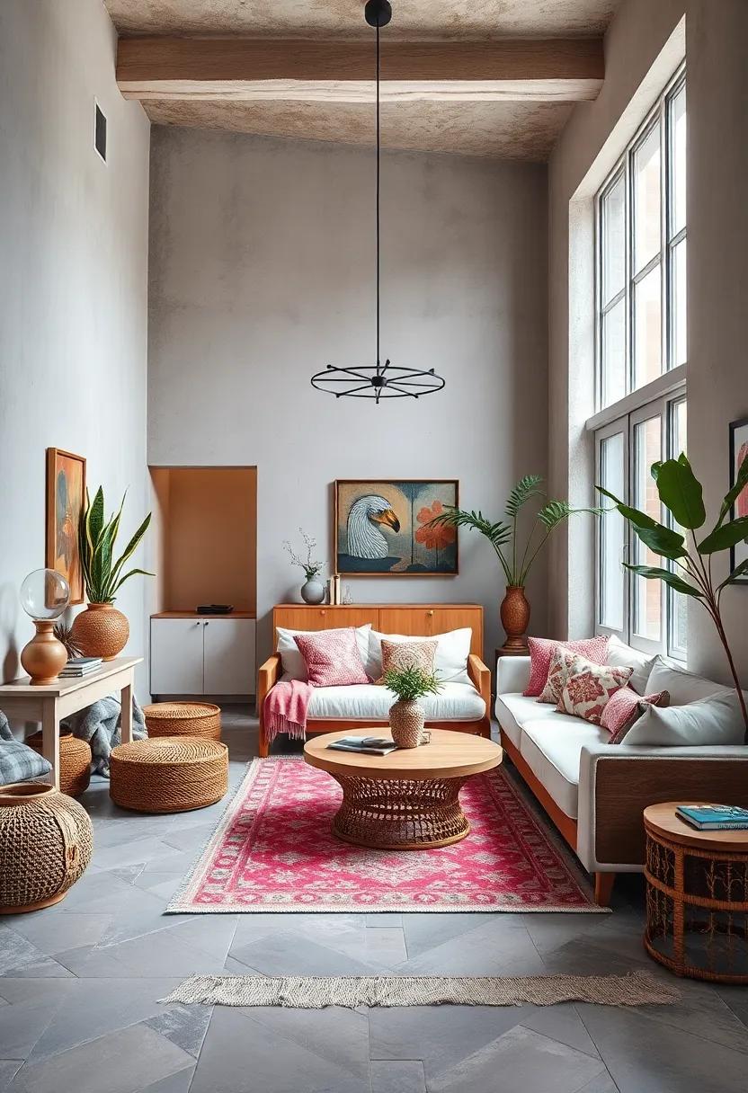 Experiment with ​unexpected color ‍pops ⁤through accessories like throw pillows or artwork