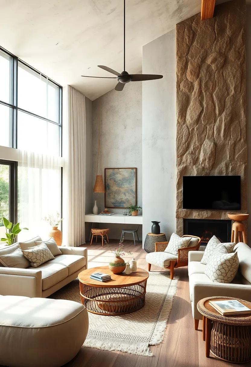 Incorporate⁢ rustic wooden elements,like​ reclaimed‍ wood beams⁣ or furniture,for warmth and texture
