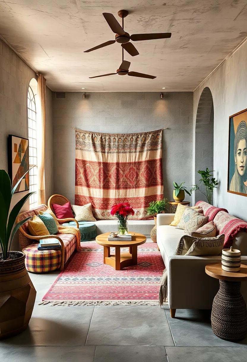 Embracing ‍Colorful Patterns‌ to Enhance Your Bohemian sanctuary