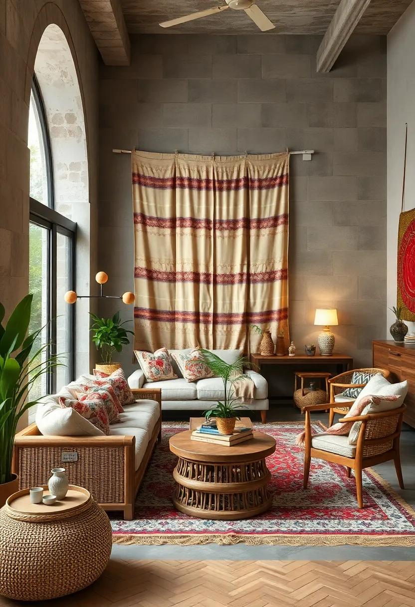 DIY Projects: Crafting Personalized Textiles‍ with a Boho Flair