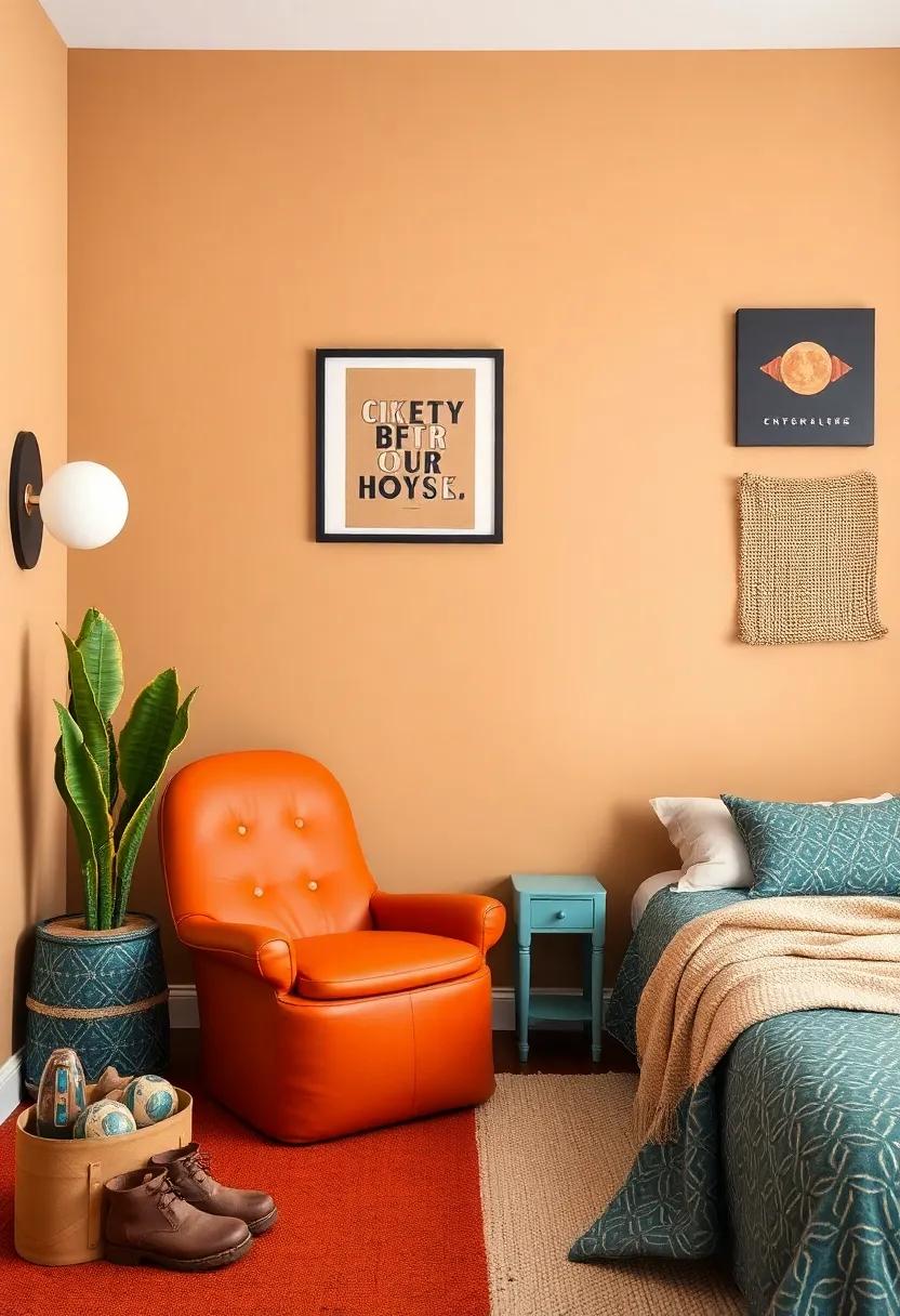 thematic Adventure: Desert Tan and Burnt Sienna for an Outdoor Explorer's ⁣Room