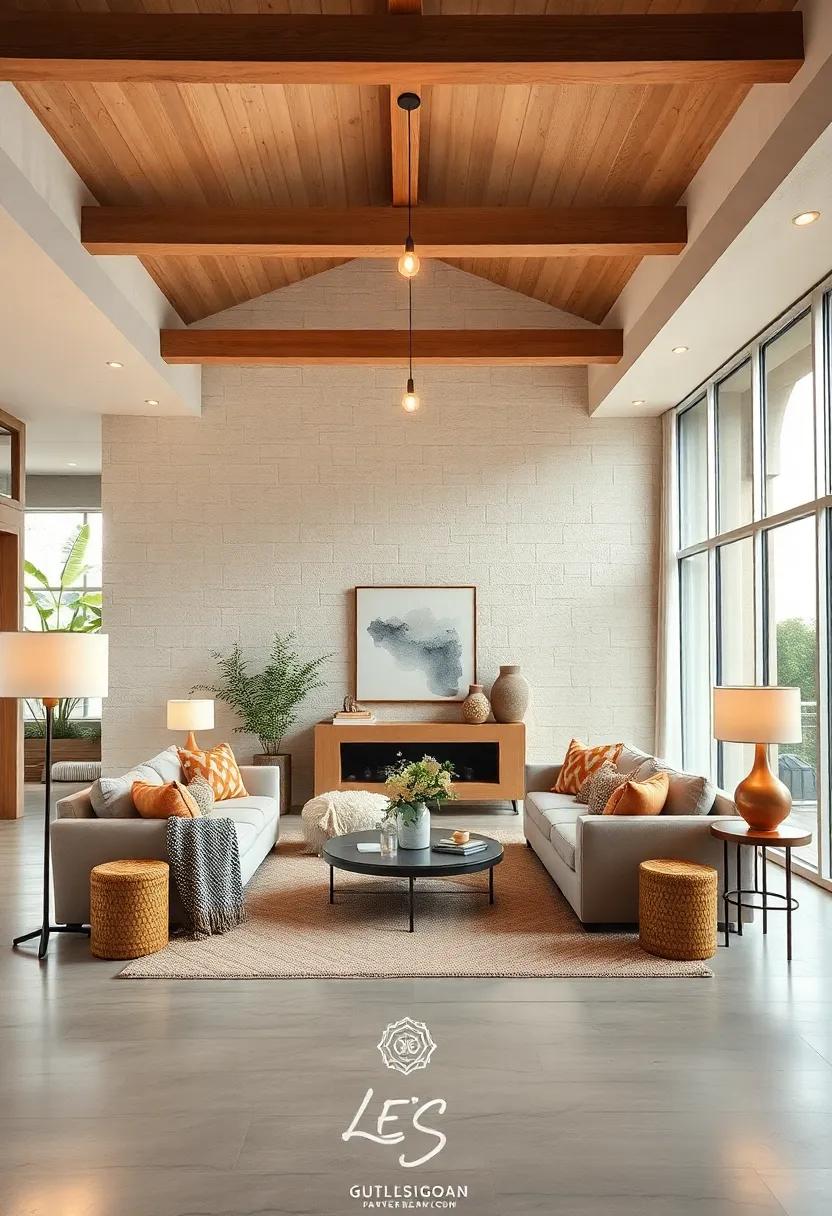 Layered ⁢Lighting: Use a combination of overhead,⁣ floor,‌ and‌ table lamps with warm bulbs to create⁢ a welcoming ambiance