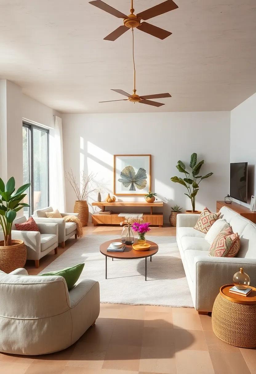 Boho-Chic Furniture: Choose unique, vintage-inspired‍ furniture pieces with soft lines⁢ and natural materials for character