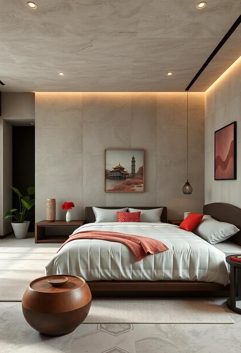 Layering ⁤Textures and Patterns for a cozy Zen Experience