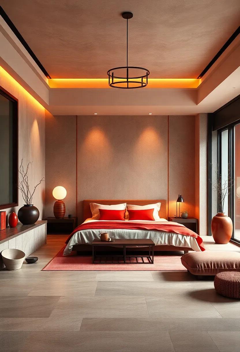 Red Accents:⁣ Inviting Passion and ⁣Warmth into Your ‌retreat