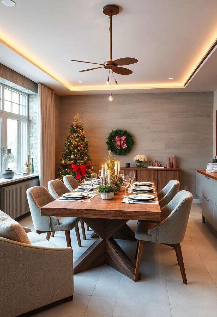 twinkling Fairy Lights: ⁤Drape soft fairy ⁤lights across the ceiling ‍or along the ⁣table⁤ to⁣ create a magical glow that ​sets the ​mood for ​festive gatherings