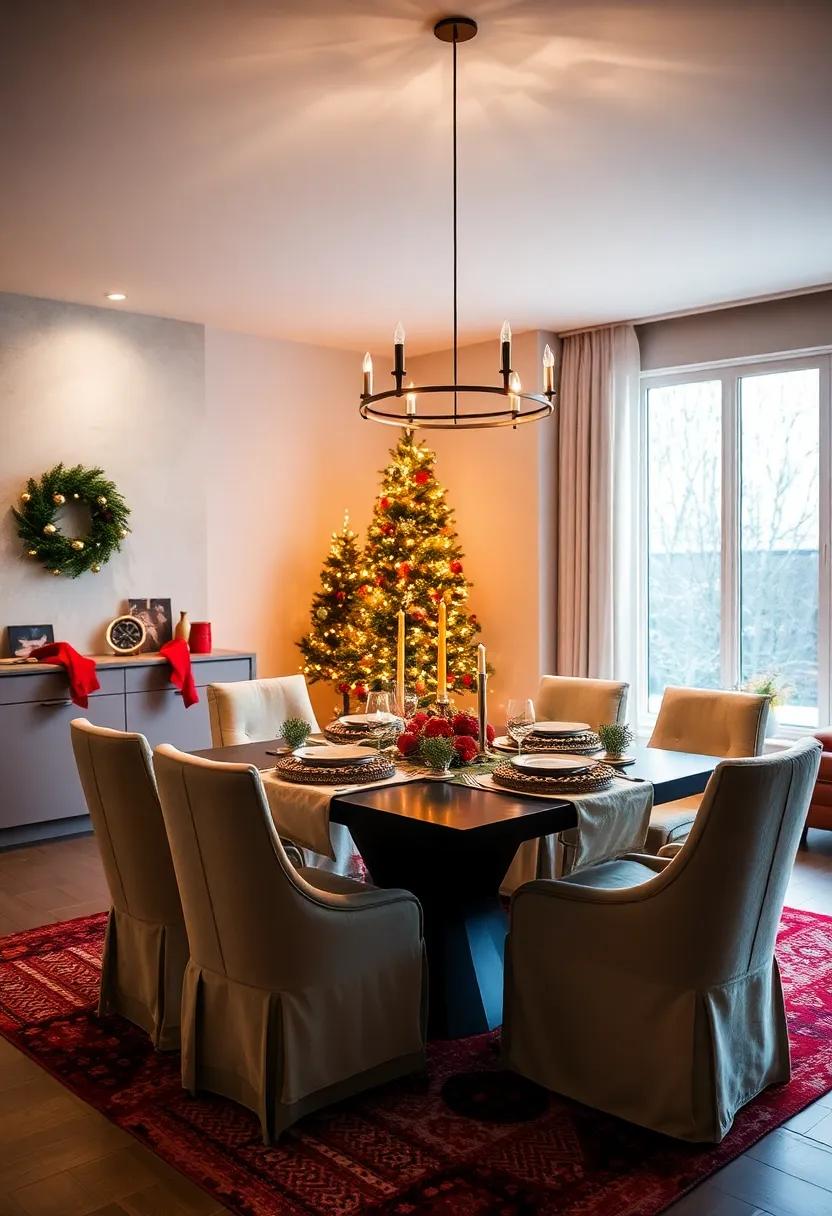 Poinsettia‌ Displays: Integrate potted ⁣poinsettias ⁢as ​part ⁢of your table ‌decor, offering a ‍classic festive flower‌ that symbolizes the season