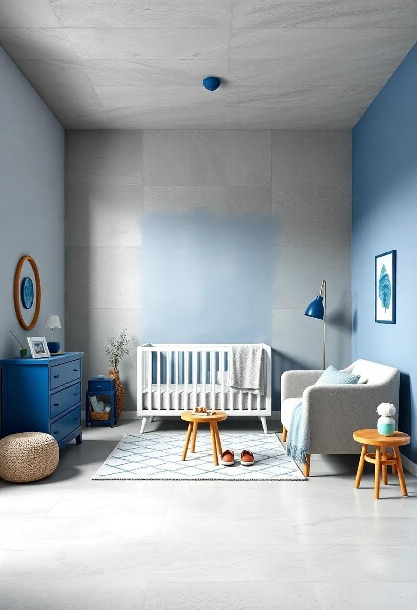 Sustainability ​Meets Style: Eco-Friendly Cobalt Blue Materials in Nurseries