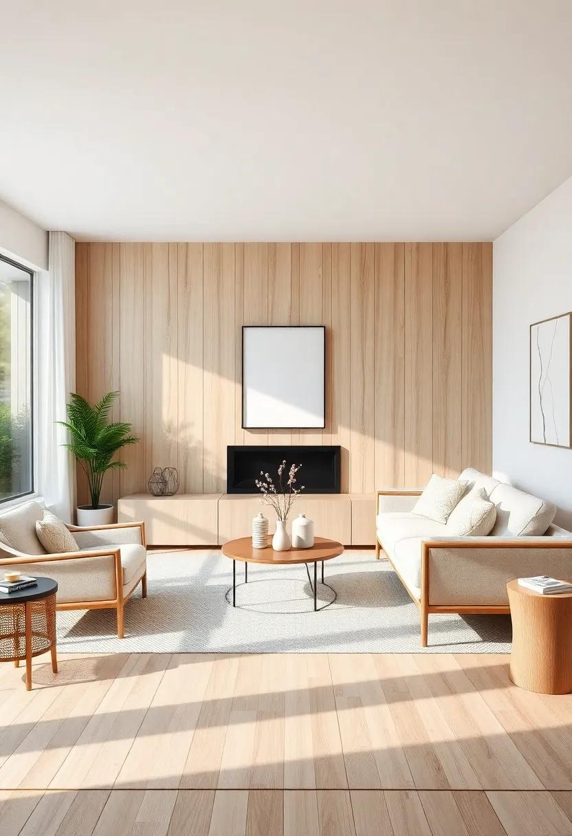 Scandinavian Serenity: Experience functional beauty through light woods, minimal ⁢decor, and muted tones for a warm, inviting atmosphere
