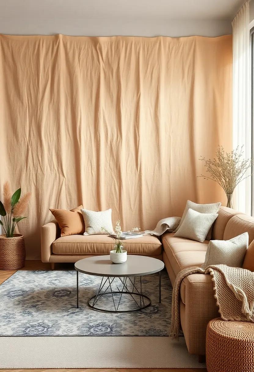 Textured‍ Tapestry: Create ⁤depth and warmth by layering different fabrics, such‌ as velvet,‍ linen,⁤ and ‌knit, for an inviting feel