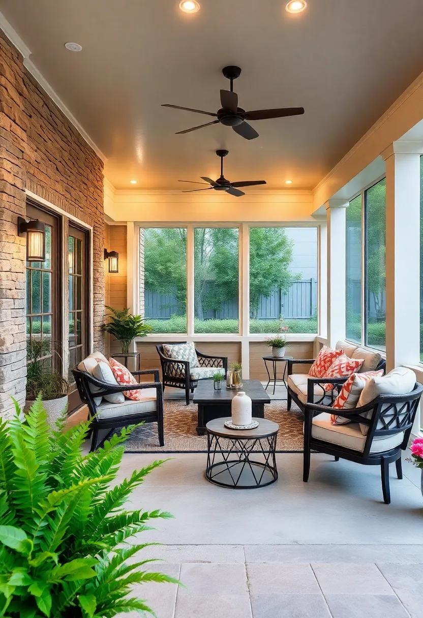 Illuminating the Outdoors: innovative Lighting Solutions for ‌Screened Porches