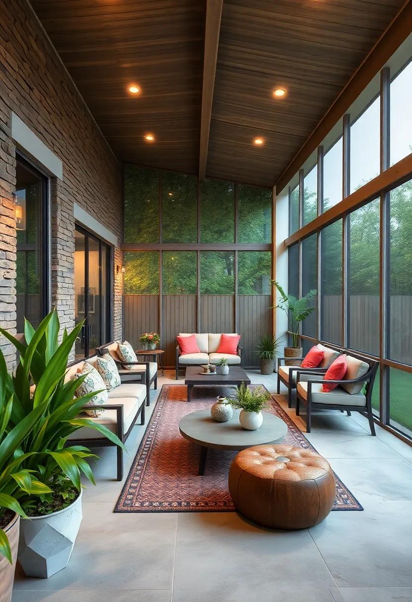 The Role of Screens in Blending indoor Comfort with Outdoor Whispers